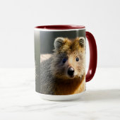 Quintin The Ginger Quokka, Coffee Mok (Voorkant rechts)