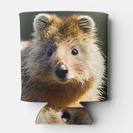 Quintin The Ginger Quokka, Koelbox Blikjeskoeler (Achterkant)