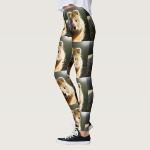 Quintin The Ginger Quokka, Leggings