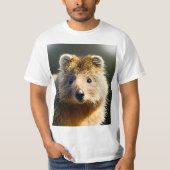 Quintin The Ginger Quokka, Mannen Value Tshirt (Voorkant)