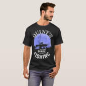 Quint's haaien vissen t-shirt (Voorkant volledig)