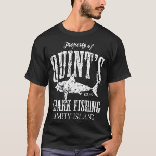 Quints Shark Vist Amity Island Essential T-Shir T-shirt