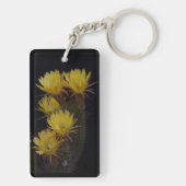 Quintuple of cactus bloemen sleutelhanger (achterkant)