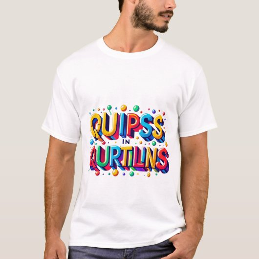 Quipss In Qurtilins T-shirt (Voorkant)