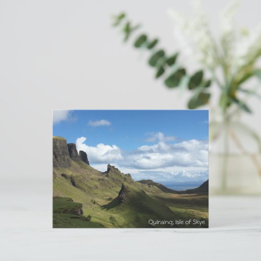 Quiraing Skye Briefkaart (Staand voorkant)