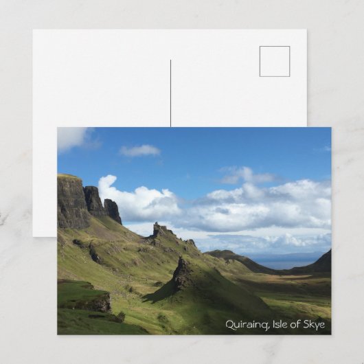 Quiraing Skye Briefkaart (Voorkant / Achterkant)