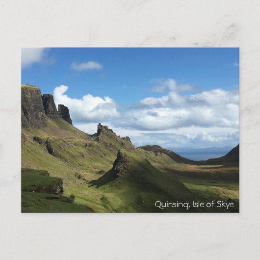 Quiraing Skye Briefkaart (Voorkant)