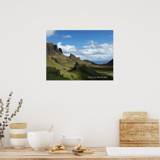 Quiraing Skye Poster (Keuken)