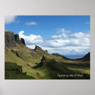 Quiraing Skye Poster