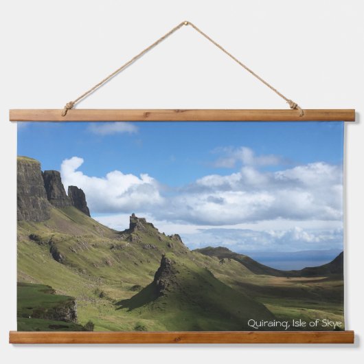 Quiraing Skye Tapestry Hangend Wandkleed (Voorkant)