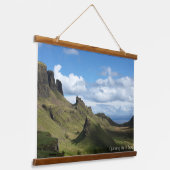 Quiraing Skye Tapestry Hangend Wandkleed (Gebogen)