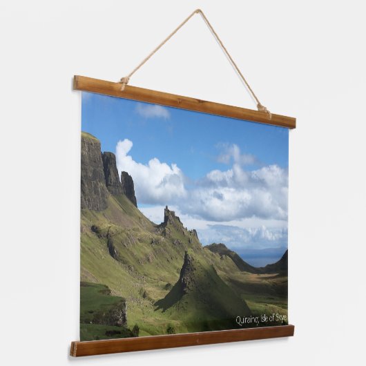 Quiraing Skye Tapestry Hangend Wandkleed (Gebogen)