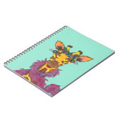 Quirky African geïnspireerde notebook Notitieboek (Linkerzijde)