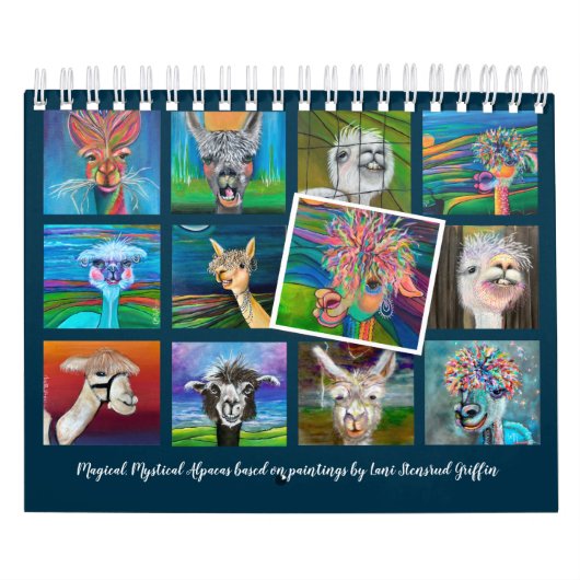 Quirky Alpaca kalender met verhalen 20z (Hoes)