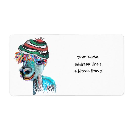 quirky alpaca vakantieadres label 19bet (Voorkant)