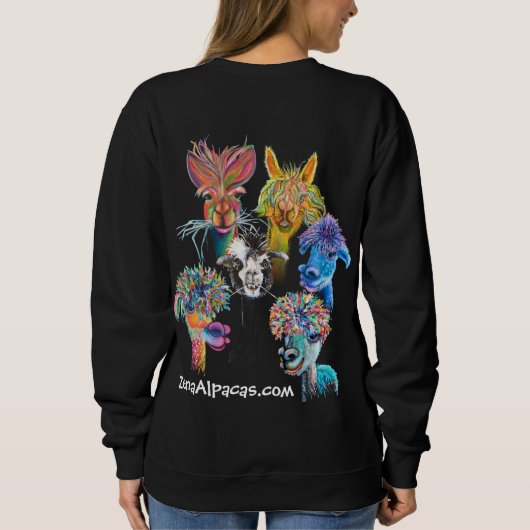 quirky alpacas 20 t-shirt (Achterkant)