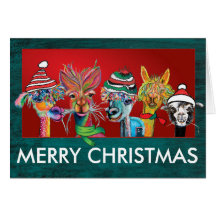 Quirky Alpacas Merry-kerstkaart 19-2