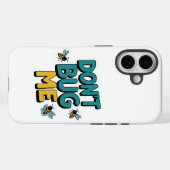 Quirky Bee Pun - Don't Bug Me Kunstwerk Case-Mate iPhone Case (Achterkant (horizontaal))