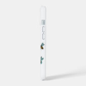 Quirky Bee Pun - Don't Bug Me Kunstwerk iPhone 15 Case (Linkerkant)