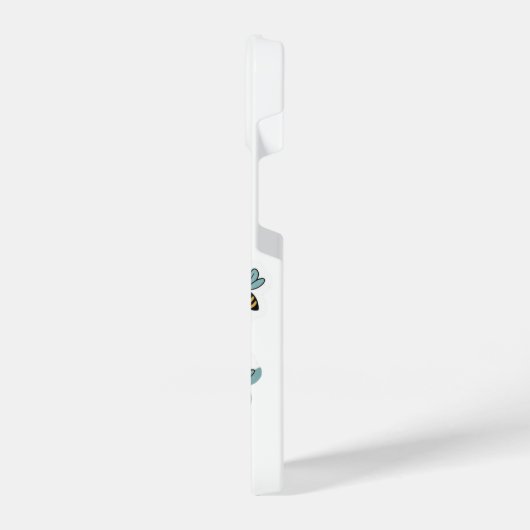 Quirky Bee Pun - Don't Bug Me Kunstwerk iPhone Hoesje (Linkerkant)