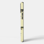 Quirky Bird Pattern Beige Case-Mate iPhone Case (Achterkant / Links)