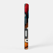 Quirky Bird Squad Anime Telefoonhoes iPhone 16 Hoesje (Rechterkant)