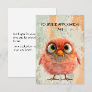 Quirky Bird Vrijwilligers Waarderingsdag