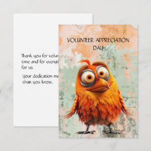 Quirky Bird Vrijwilligers Waarderingsdag