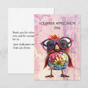 Quirky Bird Vrijwilligers Waarderingsdag