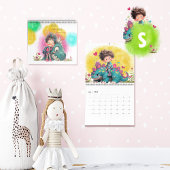 Quirky Boy & Dinosaur Cartoon Kalender