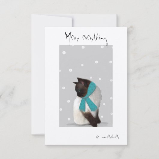 Quirky cards voor geliefden bedankkaart (Voorkant)