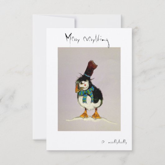 Quirky cards voor geliefden bedankkaart (Voorkant)