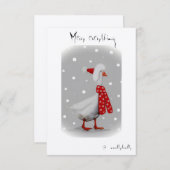 Quirky cards voor geliefden bedankkaart (Voorkant / Achterkant)