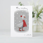 Quirky cards voor geliefden bedankkaart (Staand voorkant)