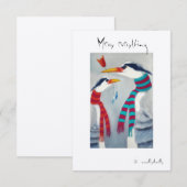 Quirky cards voor geliefden bedankkaart (Voorkant / Achterkant)