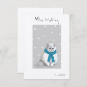 Quirky cards voor geliefden bedankkaart (Voorkant / Achterkant)