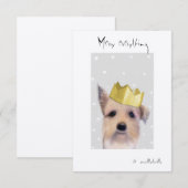 Quirky cards voor geliefden bedankkaart (Voorkant / Achterkant)