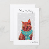 Quirky cards voor geliefden bedankkaart (Voorkant / Achterkant)