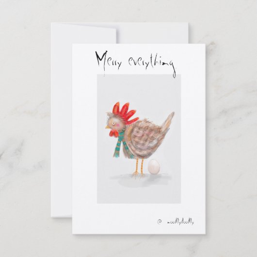 Quirky cards voor geliefden bedankkaart (Voorkant)
