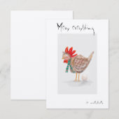 Quirky cards voor geliefden bedankkaart (Voorkant / Achterkant)