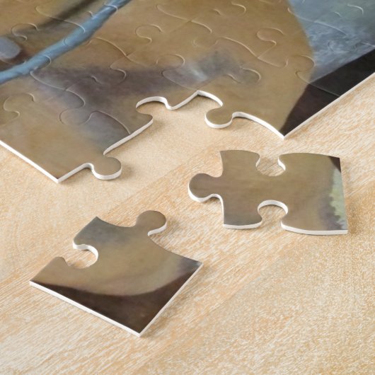 Quirky Carrot Riding a Rabbit Legpuzzel (Zijkant)