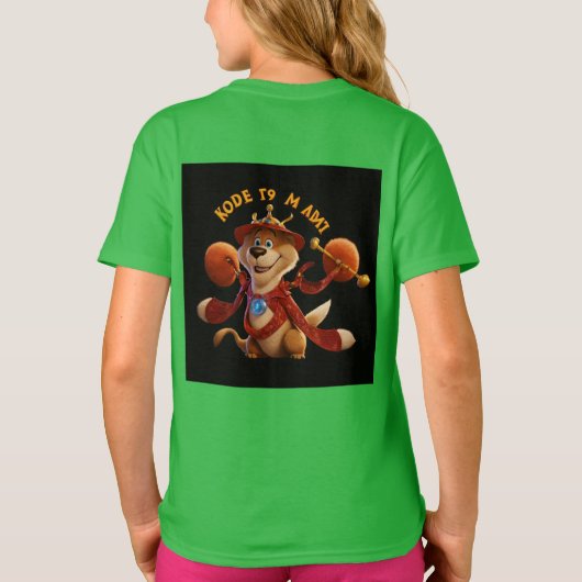 Quirky Cartoon T-Shirts: Voeg een Splash of Fun to T-shirt (Achterkant)