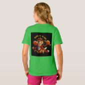 Quirky Cartoon T-Shirts: Voeg een Splash of Fun to T-shirt (Achterkant volledig)