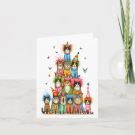 QUIRKY CATS Versie1 Notitiekaartje