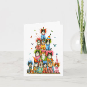 QUIRKY CATS Versie1 Notitiekaartje