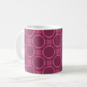 Quirky Charm Mok, Fuchsia Koffiemok (Voorkant links)