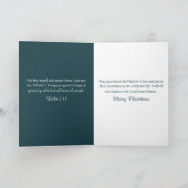 Quirky Christmas Mouse in Festive Hat Christian Feestdagen Kaart (Binnen)