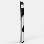 Quirky Cow Pattern Pink Monogram Case-Mate iPhone Case (Achterkant/rechts)