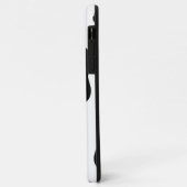 Quirky Cow Pattern Pink Monogram Case-Mate iPhone Case (Achterkant/links)