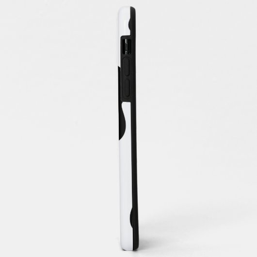 Quirky Cow Pattern Pink Monogram Case-Mate iPhone Case (Achterkant/links)